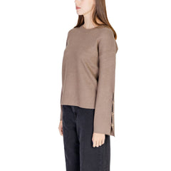 Vila Clothes Brown Viscose Sportswear -   -  Vila Clothes.