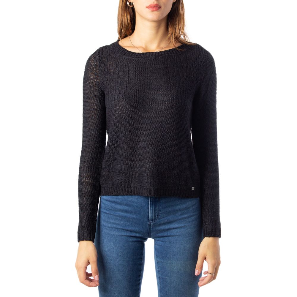 Only Black Marabou Sweater -   -  Only.