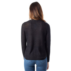 Only Black Marabou Sweater -   -  Only.