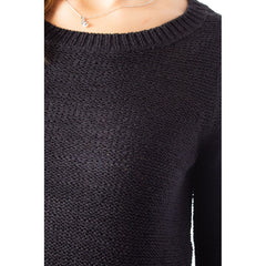 Only Black Marabou Sweater -   -  Only.