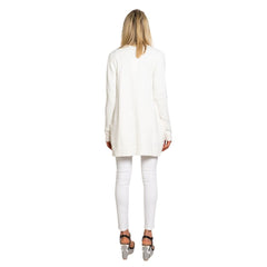 Vila Clothes White Viscose Cardigan -   -  Vila Clothes.