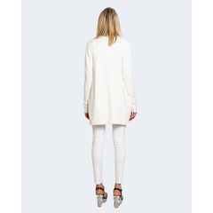 Vila Clothes White Viscose Cardigan -   -  Vila Clothes.