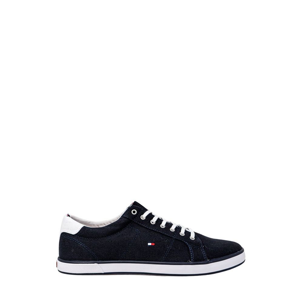 Tommy Hilfiger Blue Cotton Sneaker -   -  Tommy Hilfiger.
