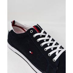 Tommy Hilfiger Blue Cotton Sneaker -   -  Tommy Hilfiger.