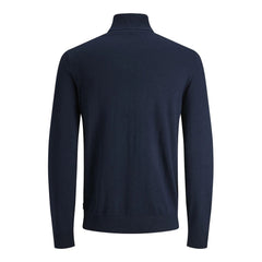 Jack Jones Blue Cotton Turtleneck -   -  Jack Jones.