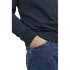 Jack Jones Blue Cotton Turtleneck -   -  Jack Jones.