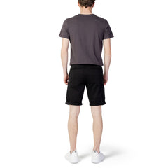 Jack Jones Black Cotton Short -   -  Jack Jones.