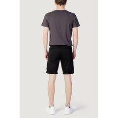 Jack Jones Black Cotton Short -   -  Jack Jones.