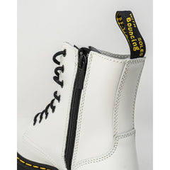 Dr. Martens White Leather Boot -   -  Dr. Martens.