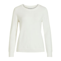 Vila Clothes White Viscose Sweater -   -  Vila Clothes.