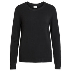 Vila Clothes Black Viscose Sweater -   -  Vila Clothes.