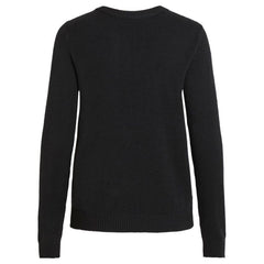 Vila Clothes Black Viscose Sweater -   -  Vila Clothes.