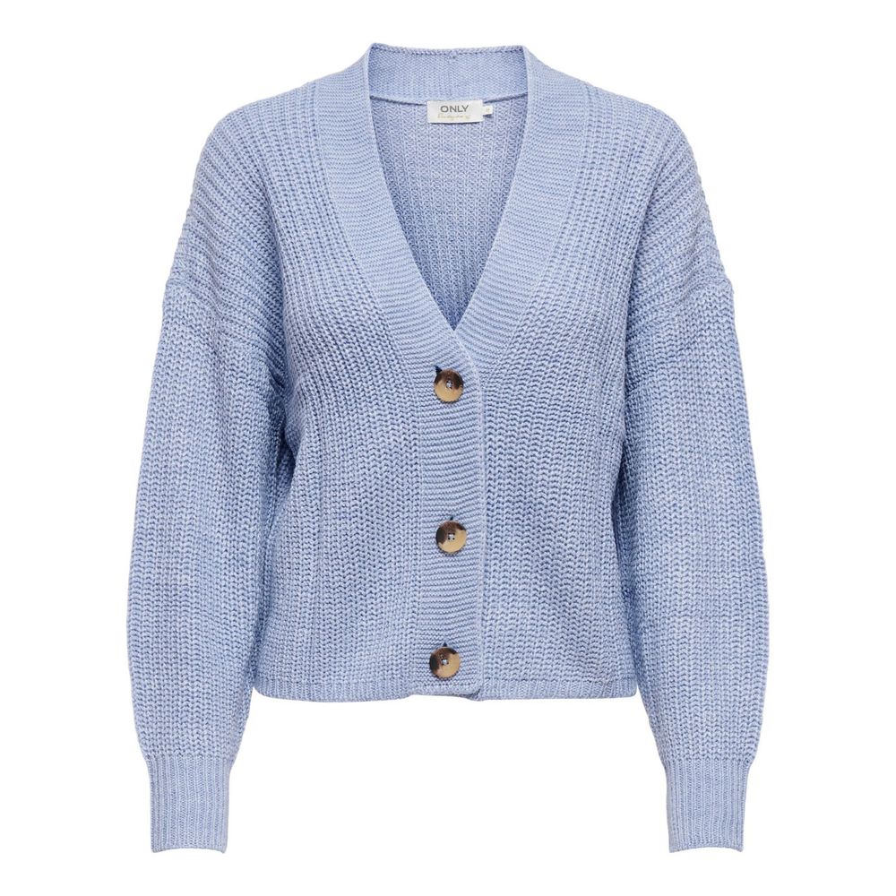 Only Blue Marabou Cardigan -   -  Only.