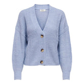 Only Blue Marabou Cardigan -   -  Only.