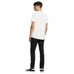 Jack Jones Cream Organic Cotton T-Shirt -   -  Jack Jones.
