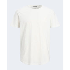 Jack Jones Cream Organic Cotton T-Shirt -   -  Jack Jones.