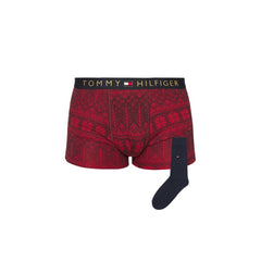 Tommy Hilfiger Bordeaux Cotton Boxer -   -  Tommy Hilfiger.