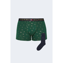 Tommy Hilfiger Green Cotton Boxer -   -  Tommy Hilfiger.