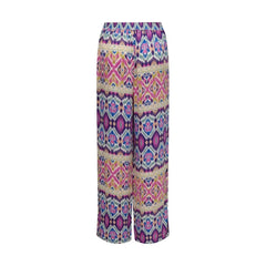 Only Multicolor Recycled Polyester Pant -   -  Only.