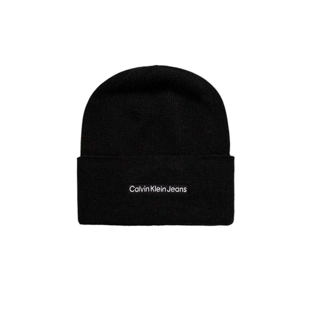 Calvin Klein Jeans Black Cotton Caps Baseball Hat -   -  Calvin Klein Jeans.