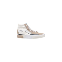 Vans Beige Leather Sneaker -   -  Vans.