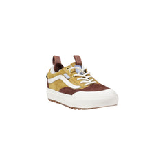 Vans Beige Leather Sneaker -   -  Vans.