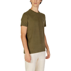 U.S. POLO ASSN. Green Cotton T-Shirt -   -  U.S. POLO ASSN..