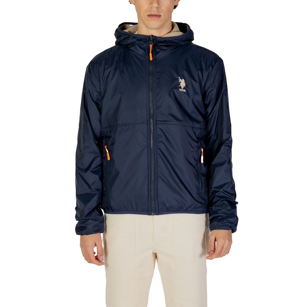 U.S. POLO ASSN. Blue Polyamide Jackets & Coat -   -  U.S. POLO ASSN..