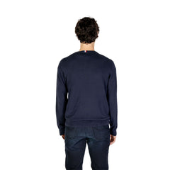 U.S. POLO ASSN. Blue Cotton Sweater -   -  U.S. POLO ASSN..