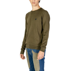 U.S. POLO ASSN. Green Cotton Sweater -   -  U.S. POLO ASSN..