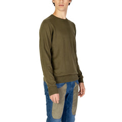 U.S. POLO ASSN. Green Cotton Sweater -   -  U.S. POLO ASSN..
