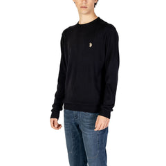 U.S. POLO ASSN. Black Cotton Sweater -   -  U.S. POLO ASSN..