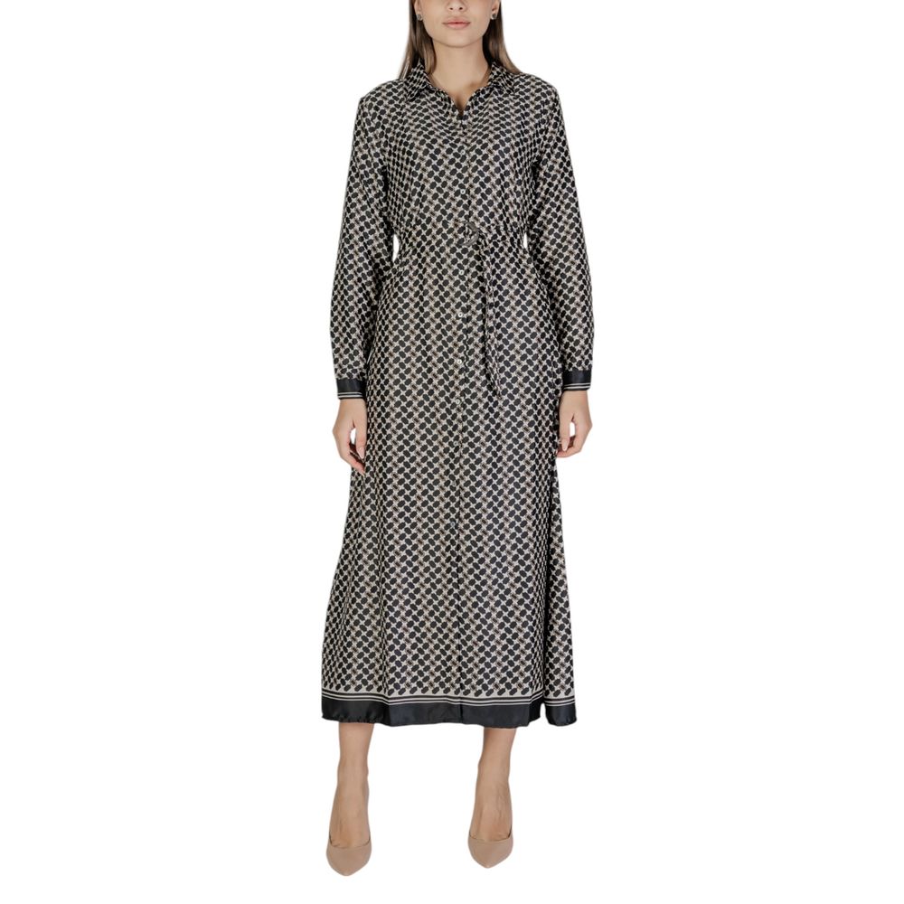 Only Black Recycled Polyester Long -   -  Only.