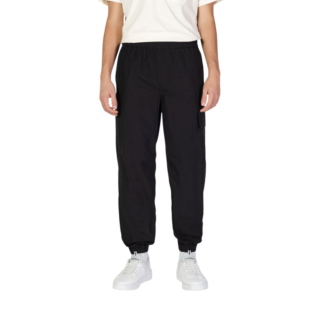 Calvin Klein Jeans Black Cotton Joggers Workout Pant -   -  Calvin Klein Jeans.