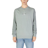 Calvin Klein Jeans Green Cotton Sweater -   -  Calvin Klein Jeans.