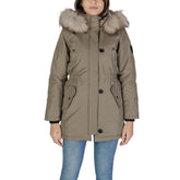Only Green Polyester Parka -   -  Only.