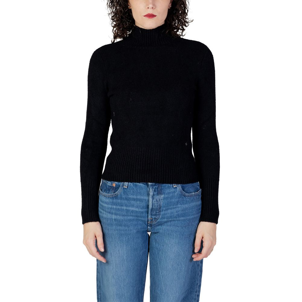 Guess Black Polyamide Turtleneck -   -  Guess.
