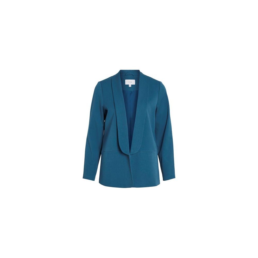 Vila Clothes Blue Polyester Blazer -   -  Vila Clothes.