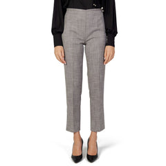 Sandro Ferrone Gray Polyester Pant -   -  Sandro Ferrone.