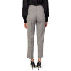 Sandro Ferrone Gray Polyester Pant -   -  Sandro Ferrone.