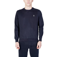 U.S. POLO ASSN. Blue Cotton Sweater -   -  U.S. POLO ASSN..