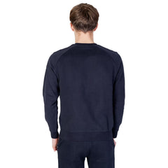 U.S. POLO ASSN. Blue Cotton Sweater -   -  U.S. POLO ASSN..
