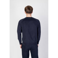 U.S. POLO ASSN. Blue Cotton Sweater -   -  U.S. POLO ASSN..
