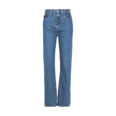 Calvin Klein Jeans Light Blue Cotton Relaxed Fit Jean -   -  Calvin Klein Jeans.