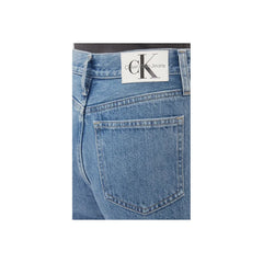 Calvin Klein Jeans Light Blue Cotton Relaxed Fit Jean -   -  Calvin Klein Jeans.