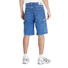 Calvin Klein Jeans Blue Cotton Bermuda -   -  Calvin Klein Jeans.