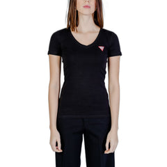 Guess Black Cotton T-Shirt -   -  Guess.