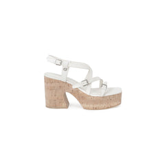 Guess Beige Leather High Heel -   -  Guess.