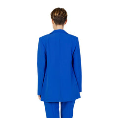 Only Blue Recycled Polyester Blazer -   -  Only.