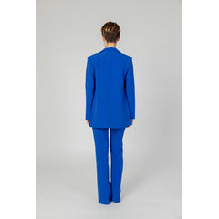 Only Blue Recycled Polyester Blazer -   -  Only.